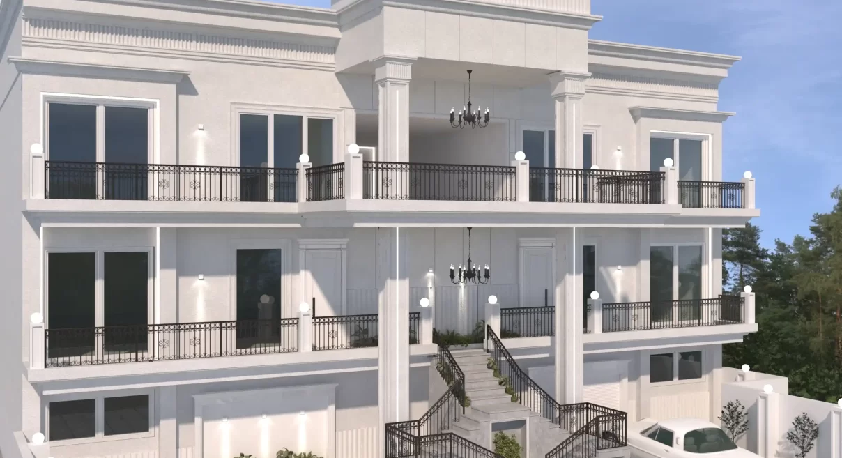 پروژه ویلای هلالی