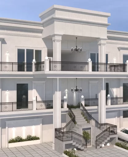 پروژه ویلای هلالی